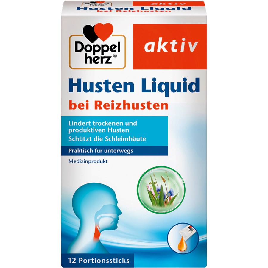 „Husten Liquid“ von Doppelherz bei dm