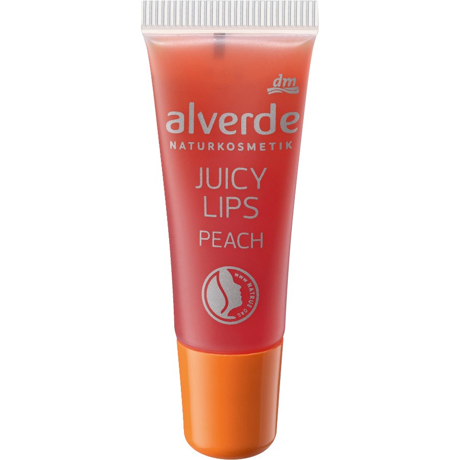 „Lipgloss Juicy Lips Peach“ von alverde NATURKOSMETIK bei dm