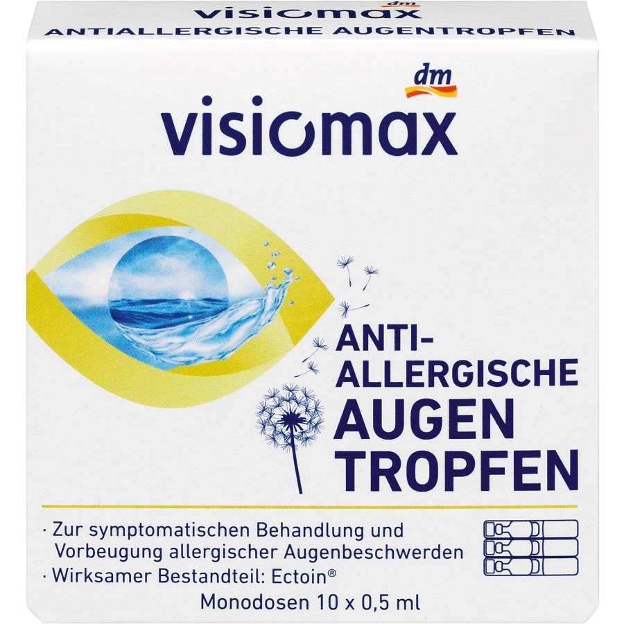 „Antiallergische Augentropfen“ von VISIOMAX bei dm