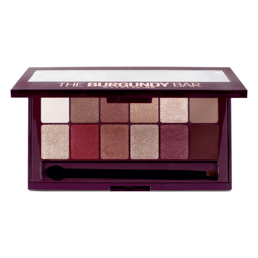 „Lidschattenpalette The Burgundy Bar“ von Maybelline New York bei dm