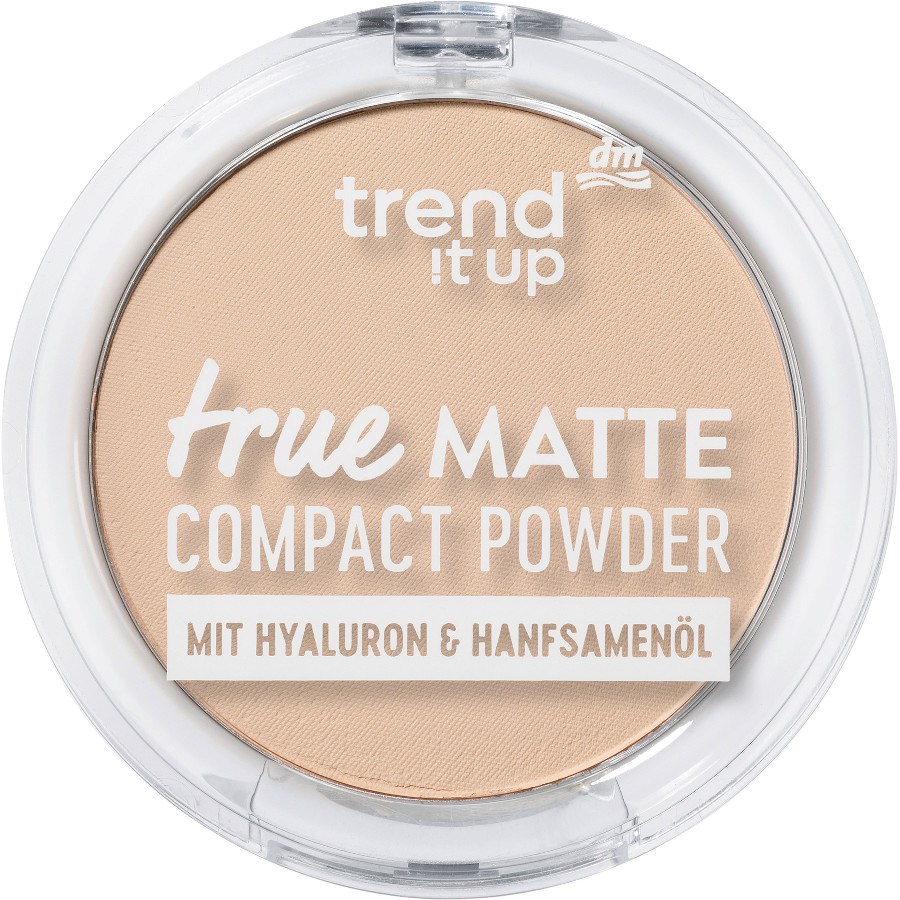 „Kompakt Puder True Matte 010 Soft Beige” von trend !t up bei dm