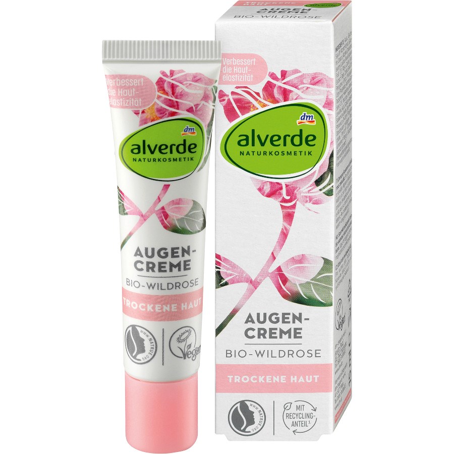 „Augencreme Bio-Wildrose“ von alverde NATURKOSMETIK bei dm