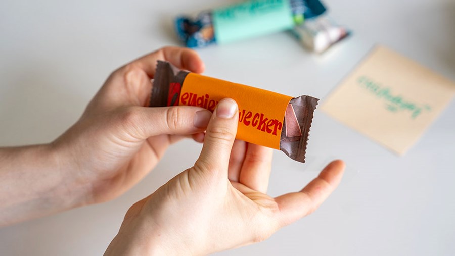 Komplimentriegel: Komplimente ankleben