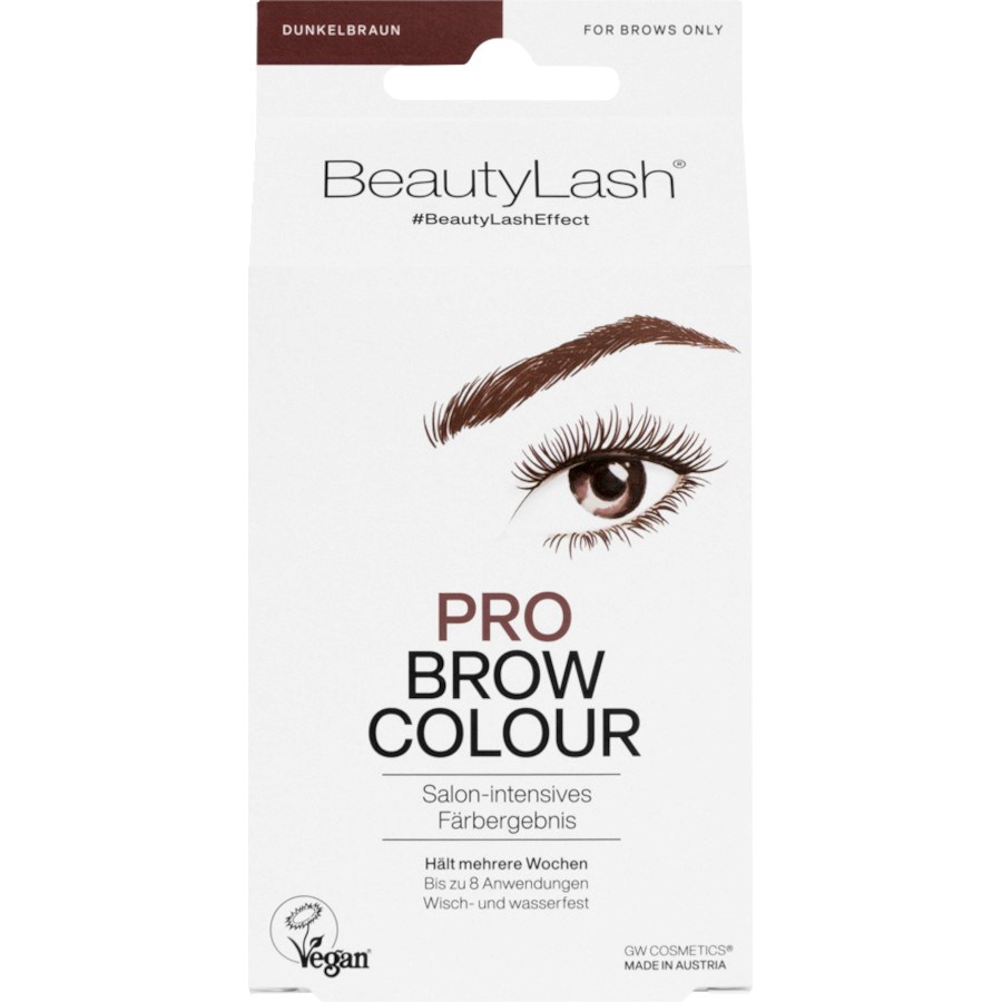 „Augenbrauenfarbe Set Pro Dunkelbraun” von Beauty Lash bei dm