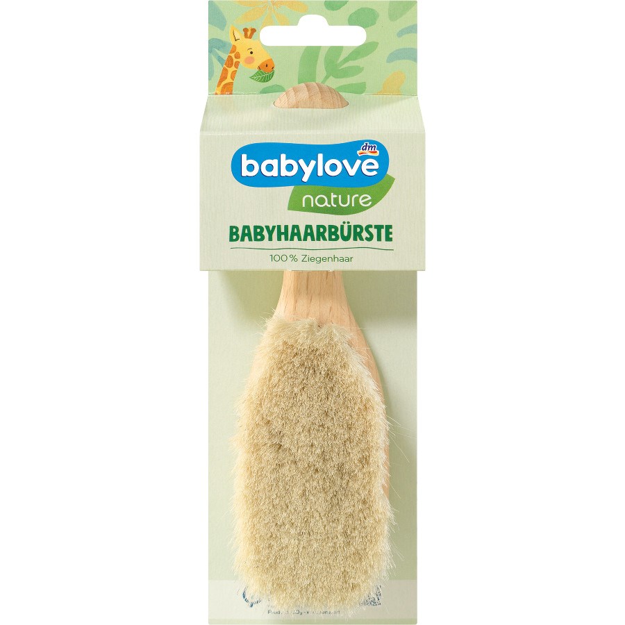 „Babyhaarbürste“ von babylove bei dm