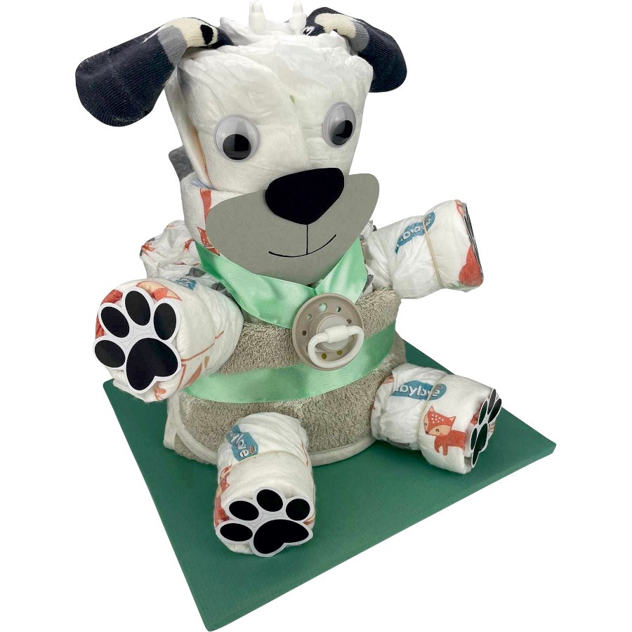 „Windeltorte Hund grün“ von Brandnation bei dm