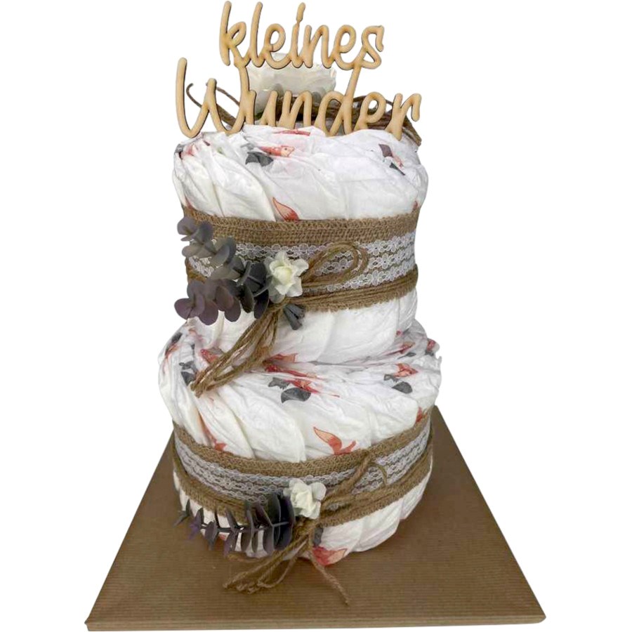 „Windeltorte Vintage Boho Style“ von Brandnation bei dm