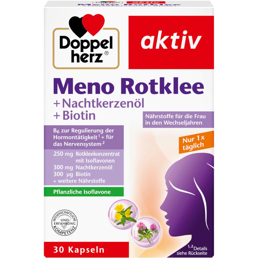 „aktiv Meno Rotklee Kapseln“ von Doppelherz bei dm