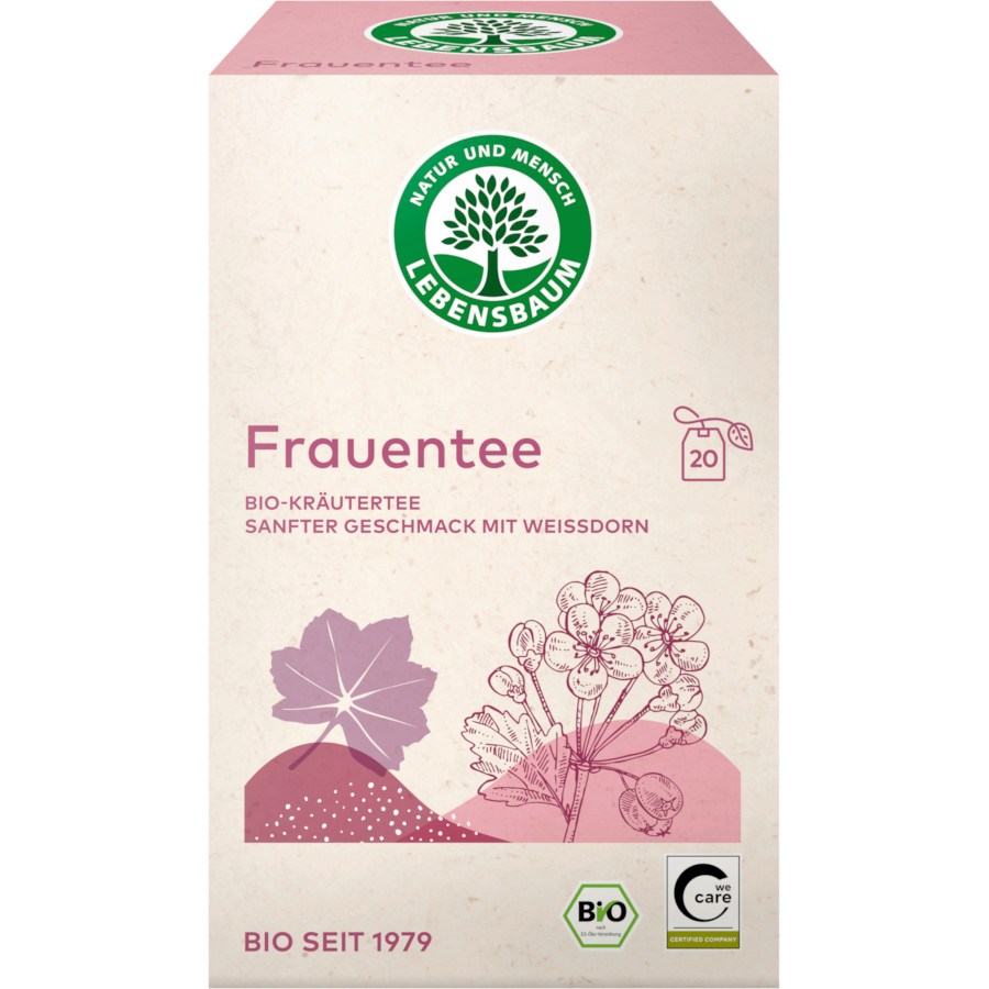 „Kräutertee Frauen“ von Lebensbaum bei dm