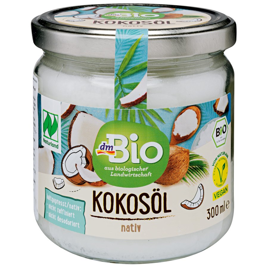„Kokosöl nativ“ von dmBio bei dm