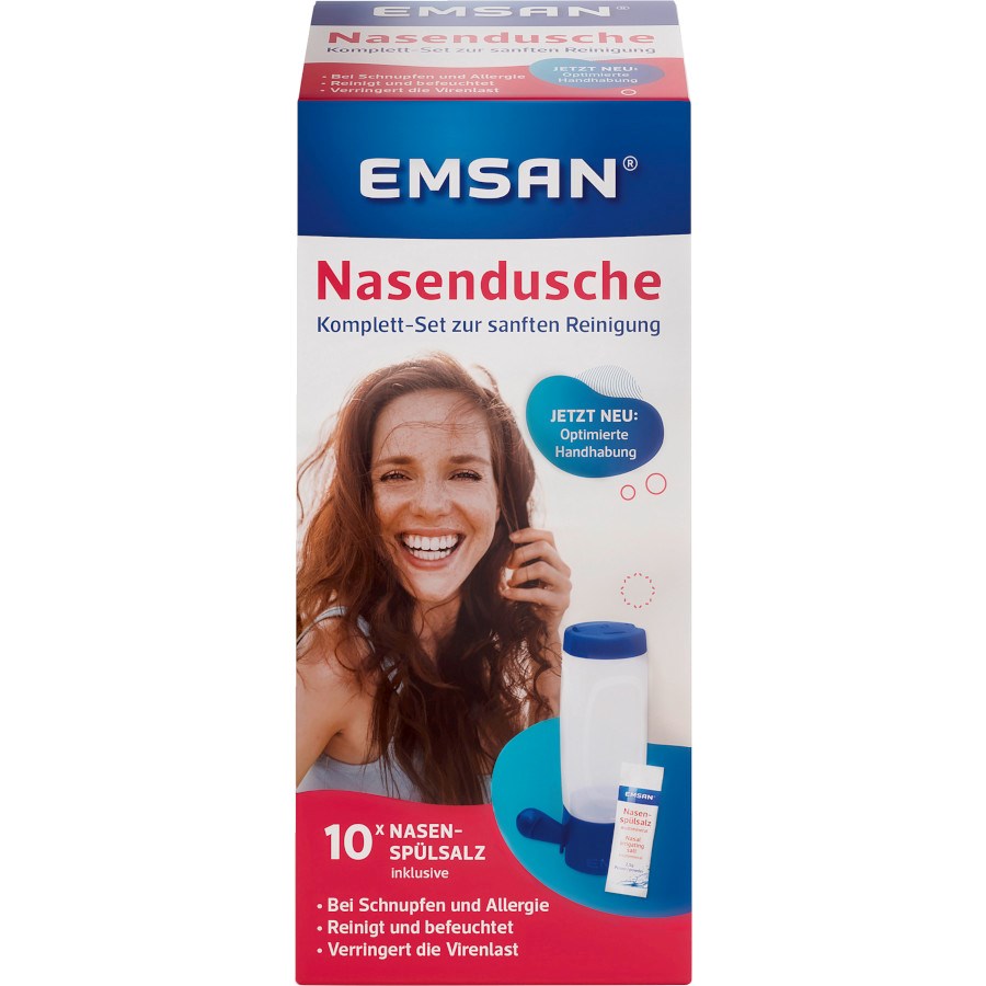 „Nasendusche“ von EMSAN bei dm