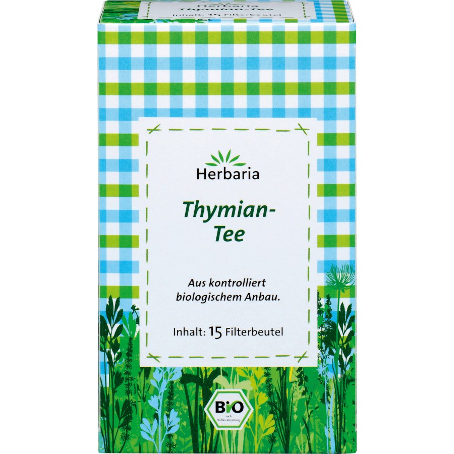 „Kräutertee Thymian“ von Herbaria bei dm