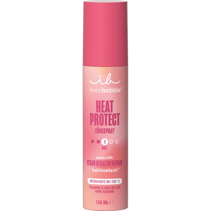„Föhn-Spray Heat Protect“ von invisibobble bei dm