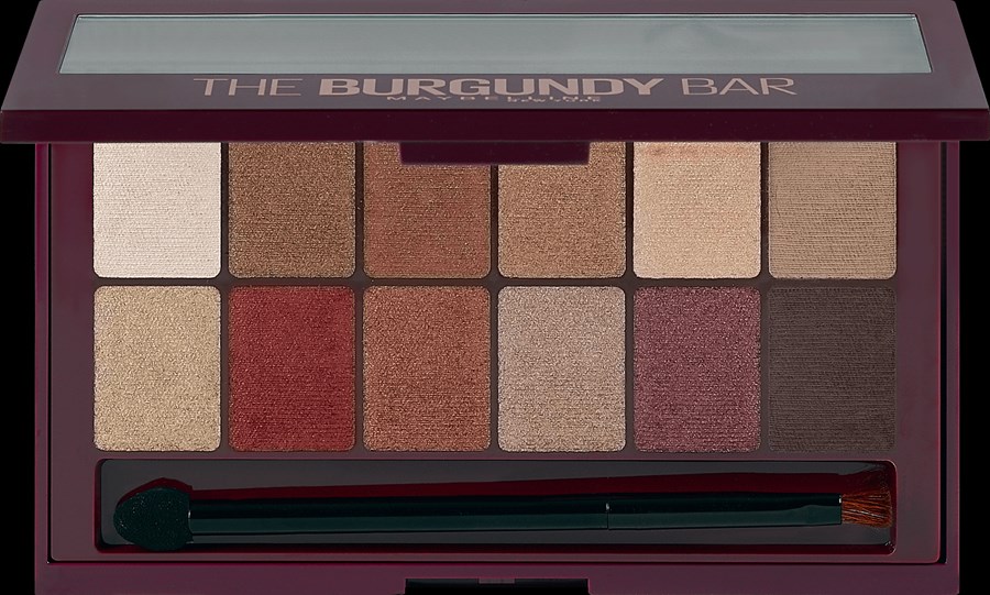 „Lidschattenpalette The Burgundy Bar“ von Maybelline New York