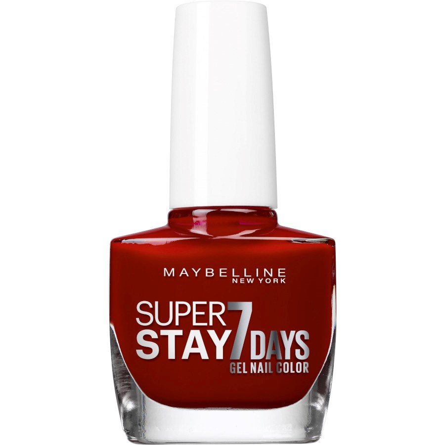 „Nagellack Super Stay Strong 7 Days 501 Rouge Laqué Cherry Sin  von Maybelline New York bei dm