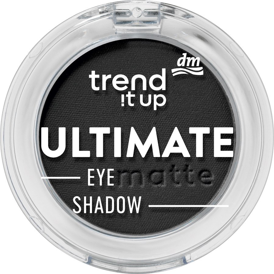 „Lidschatten Ultimate 210 Matte Black“ von trend !t up bei dm