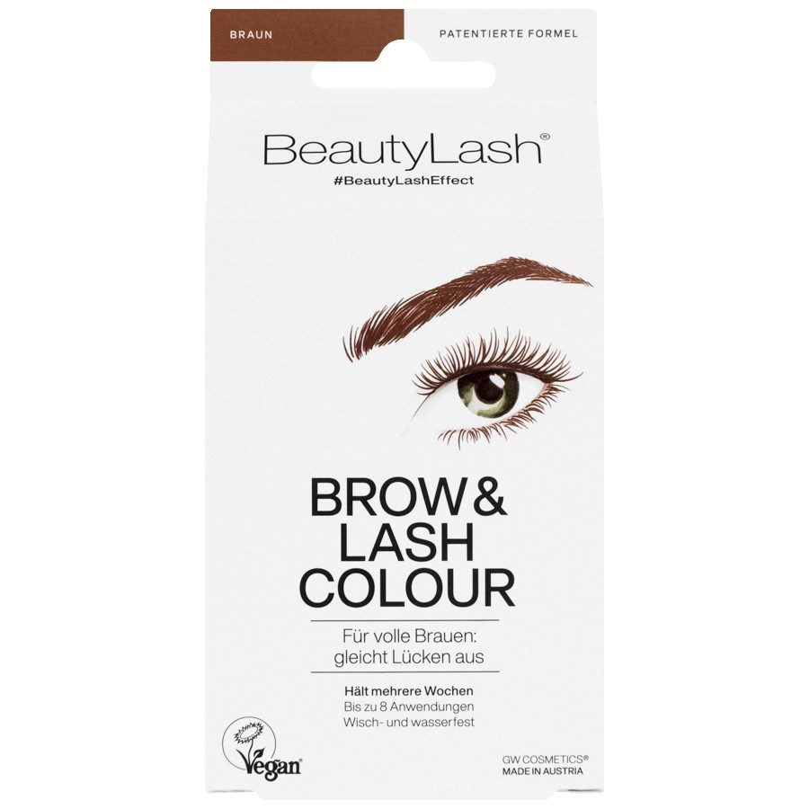 „Augenbrauen- und Wimpernfarbe braun“ von BeautyLash® bei dm