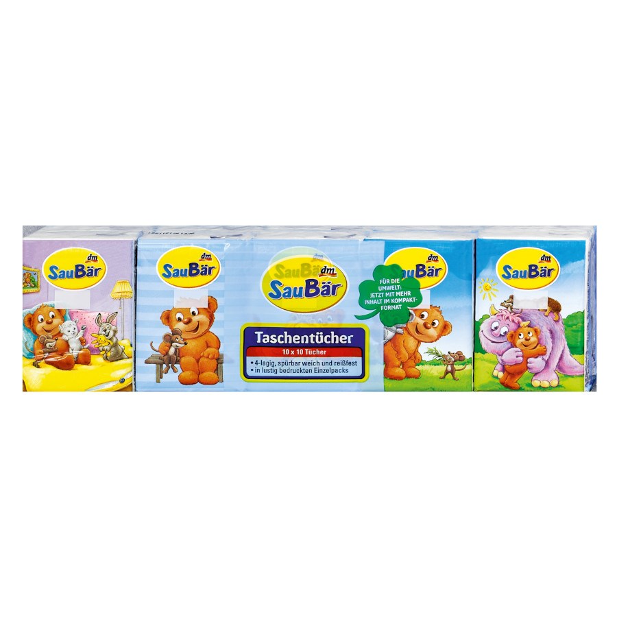 „Taschentücher 4-lagig“ von Saubär bei dm