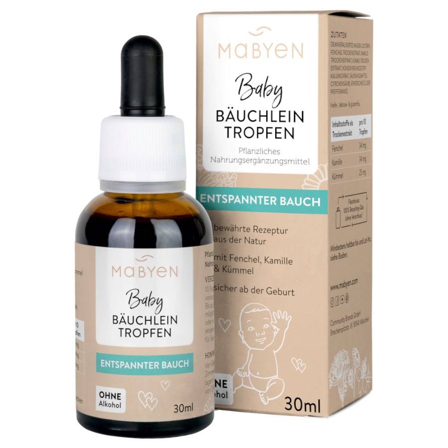 „Baby Bäuchlein Tropfen“ von Mayben
