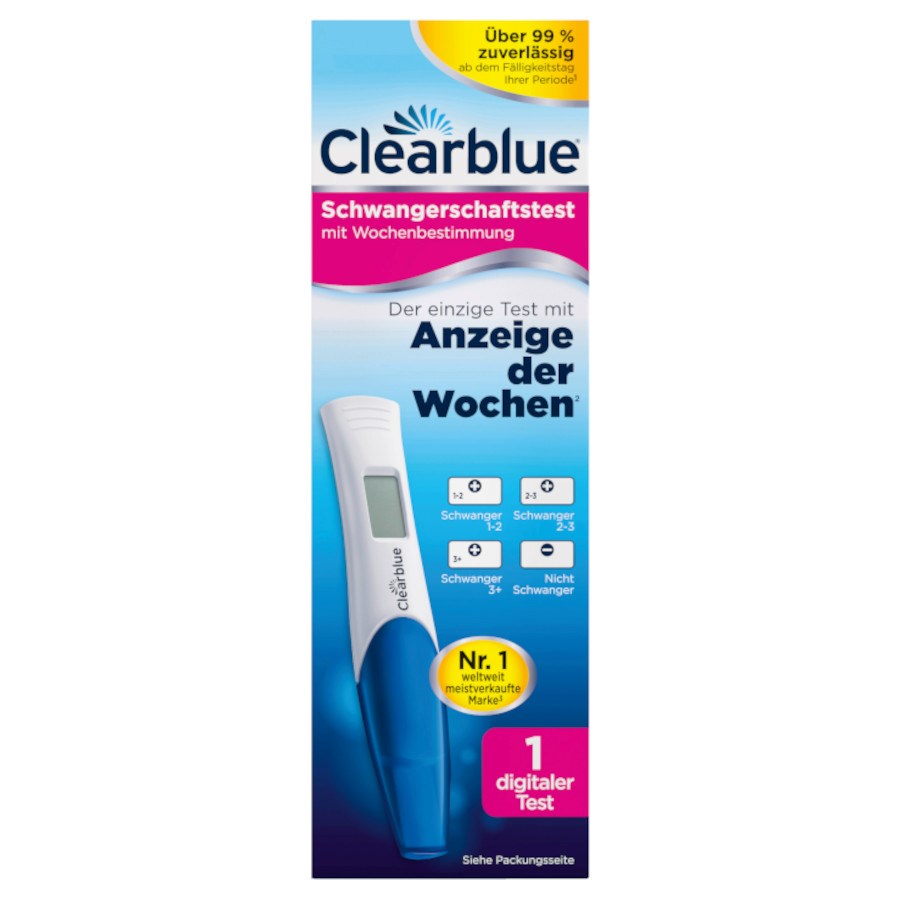 „Schwangerschaftstest mit Wochenbestimmung“ von Clearblue