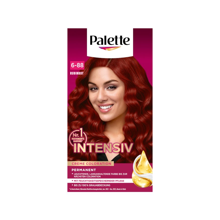 „Intensiv-Creme-Coloration – Nr. 678 Rubinrot“ von Poly Palette