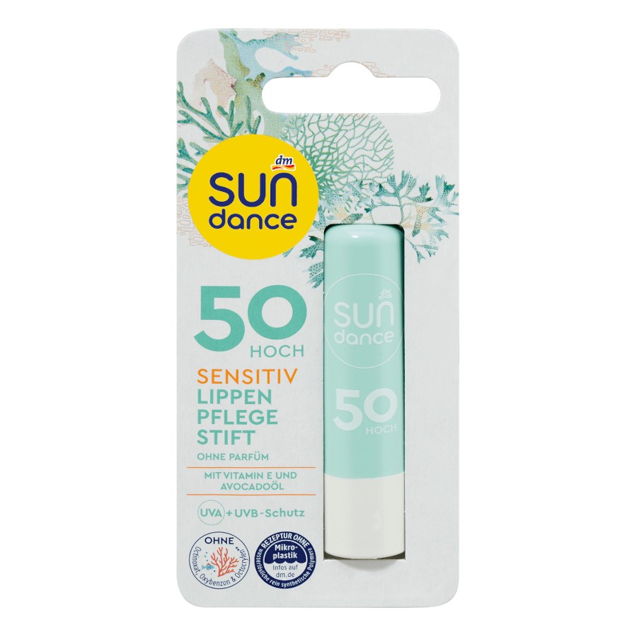 „Lippenpflege Sensitiv LSF 50“ von Sundance