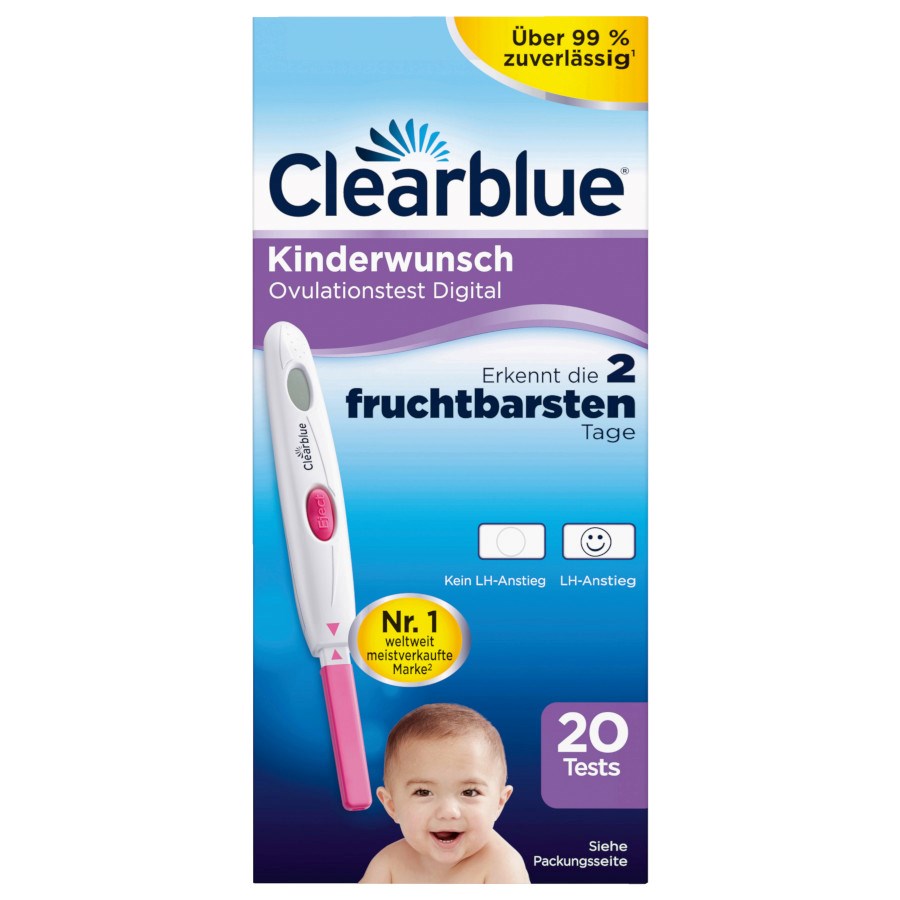 „Ovulationstest Digital“ von Clearblue