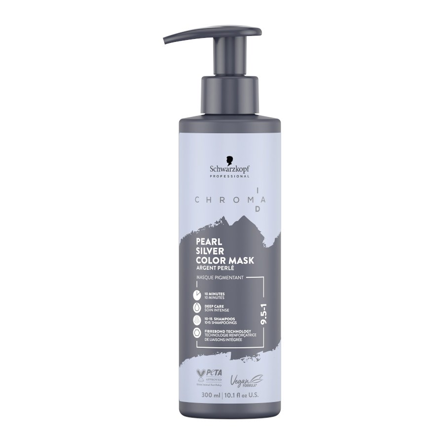 Schwarzkopf PROFESSIONALChroma ID Bonding Farbmaske - Nr. 9,5-1 Pearl Silver