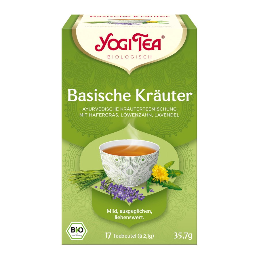 „Kräutertee Bio Basische Kräuter“ von YogiTea
