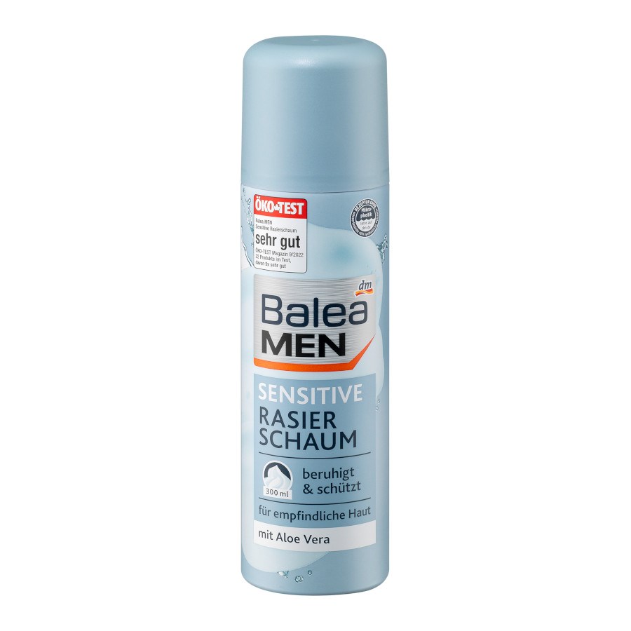 „Rasierschaum Sensitive“ von Balea MEN