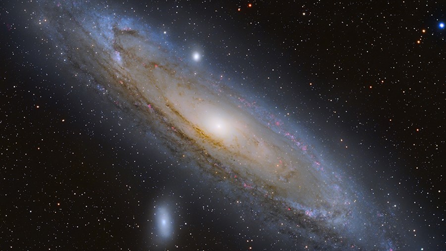 Bild einer Galaxie.
