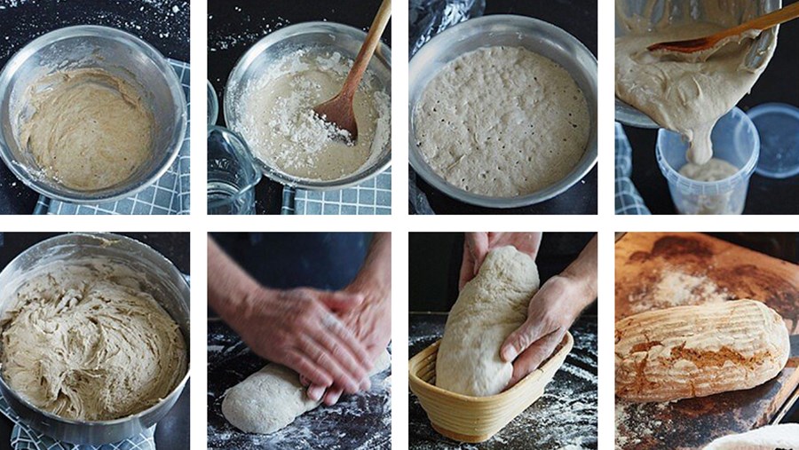 Sauerteig Ansetzen Schritte